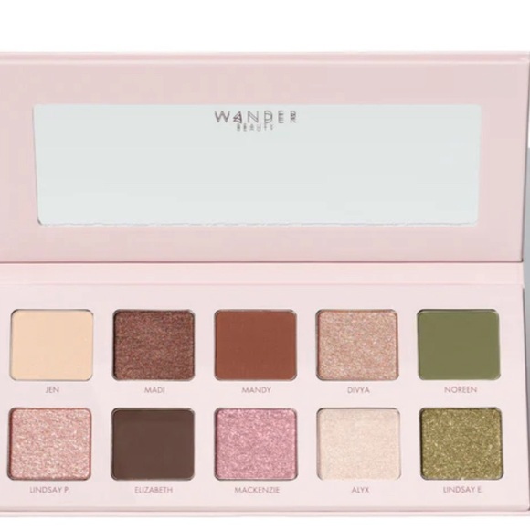 Wander Beauty NIB Trailblazer Eyeshadow Palette 10 Shades Still Sealed - Picture 4 of 4